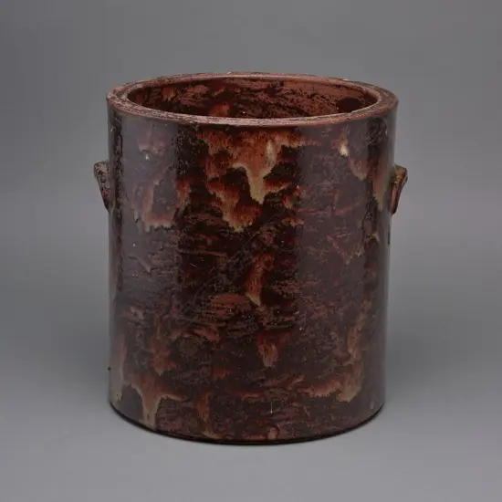 A New Zealand stoneware crock,